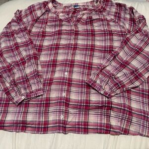 BNWT | Old Navy | Paid Button Up Long Sleeve